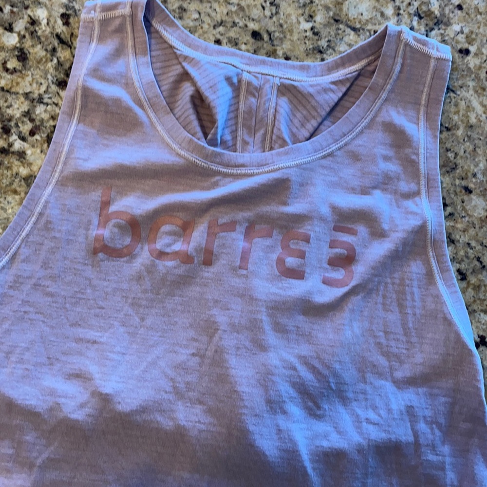 Barre3 X Lululemon tank